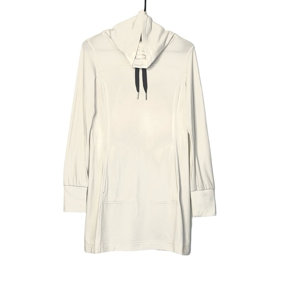 THE LOLE Calm Me Sweatshirt Funnel Neck Tunic Dress - Picture 2 of 10